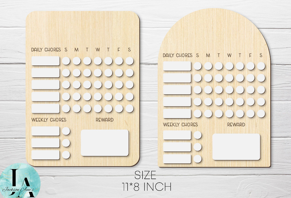 Dry Erase Chore Chart