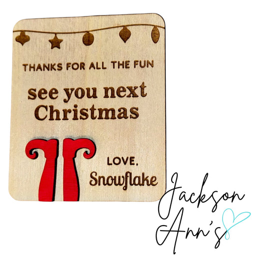 Elf on the Shelf: See You Next Christmas - Personalized