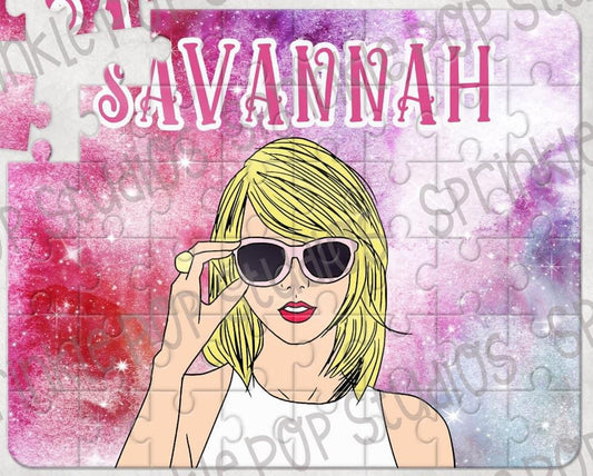 Personalized Puzzle - TSwift Glasses