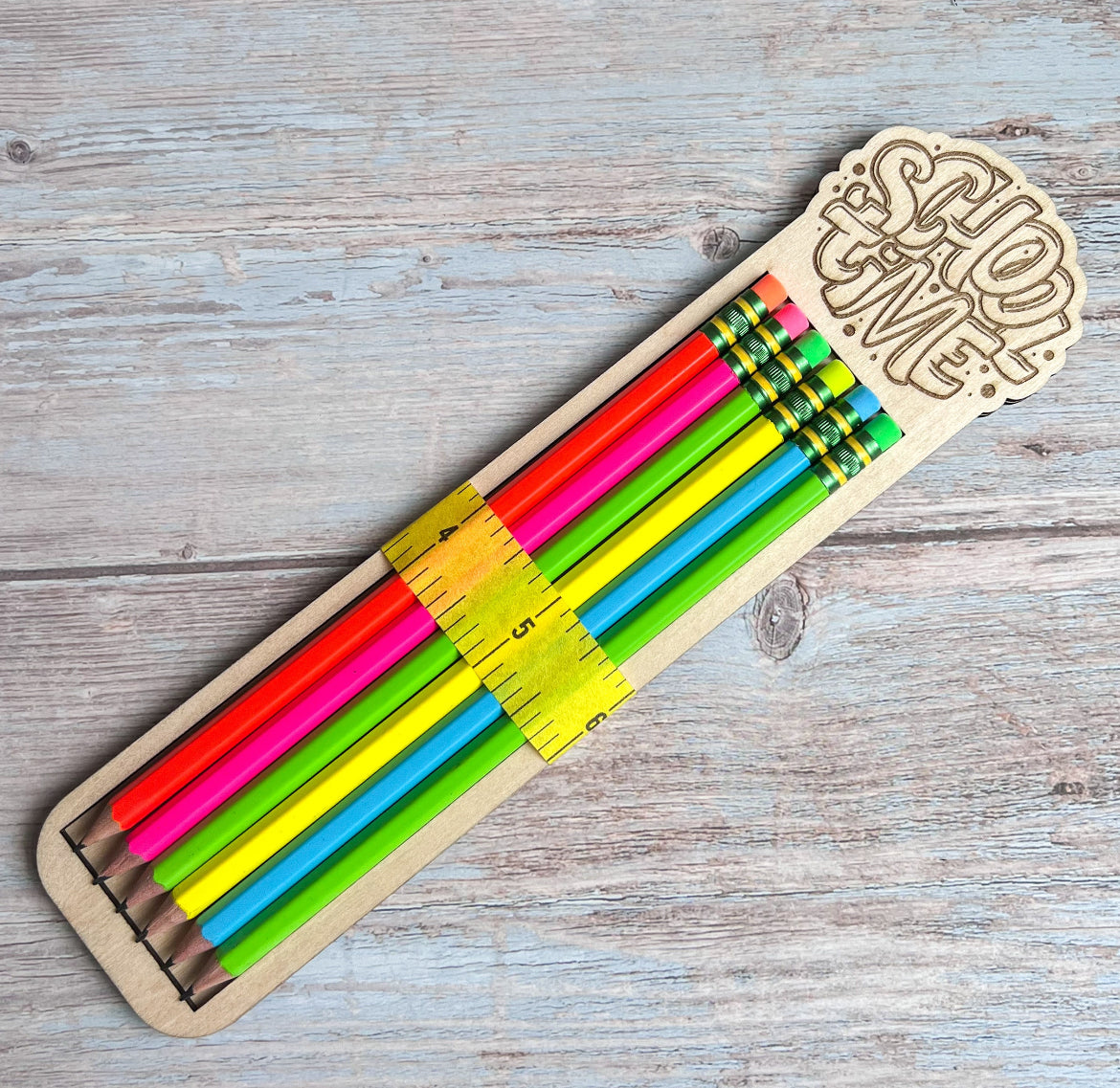 Personalized Ticonderoga Pencils With Back to School Backers