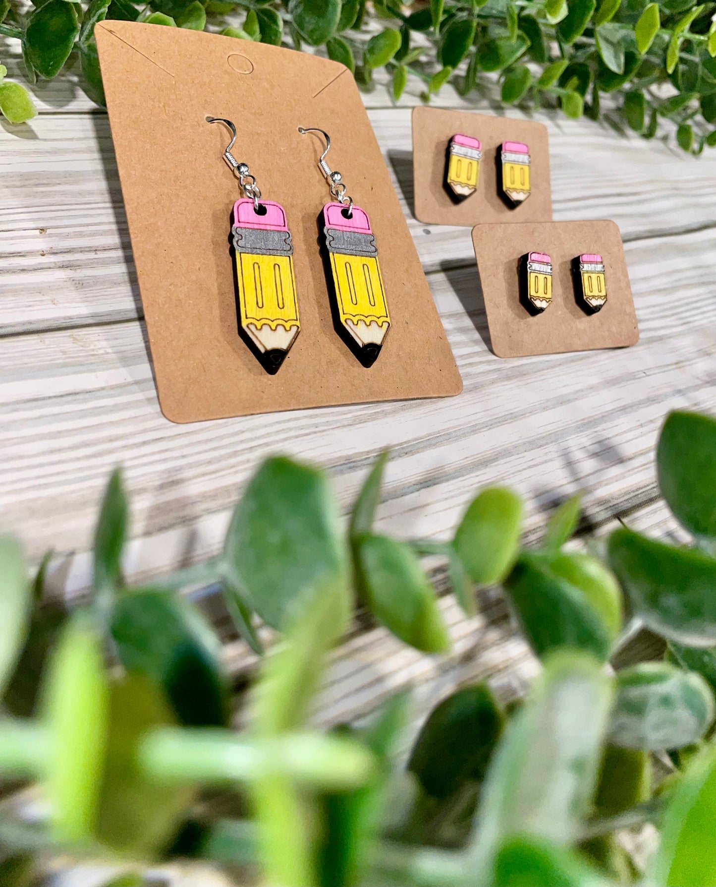 Pencil Earrings