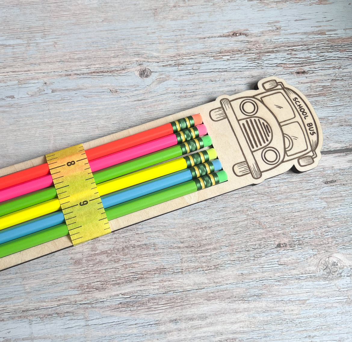 Personalized Ticonderoga Pencils With Back to School Backers