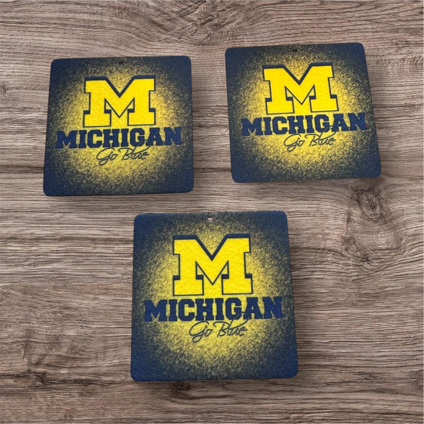 Michigan Air Freshener -Square