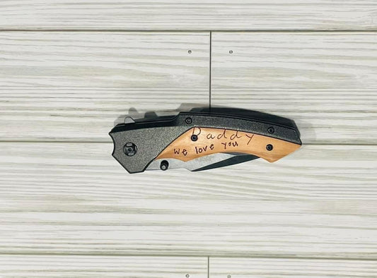 Personalized Pocket Knife