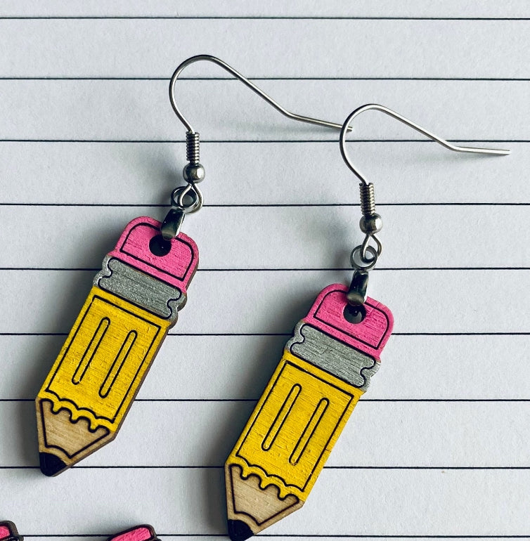 Pencil Earrings