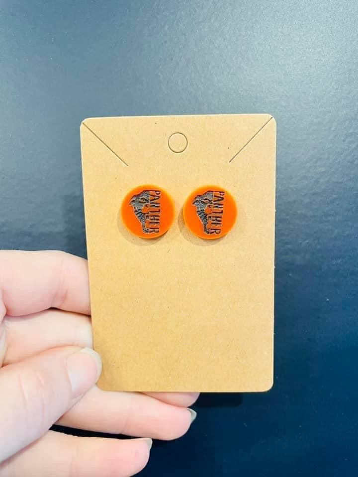 Panther Stud Earrings