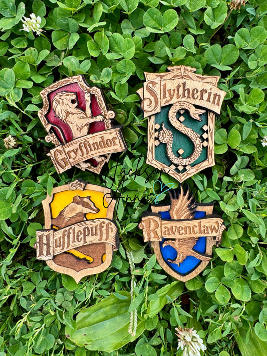 Wizard School Crest Magnets
