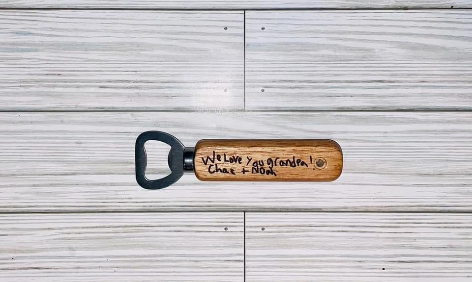 Wooden Personalized Bottle Openers