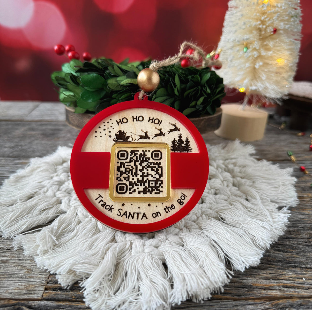 Santa Tracker Ornament