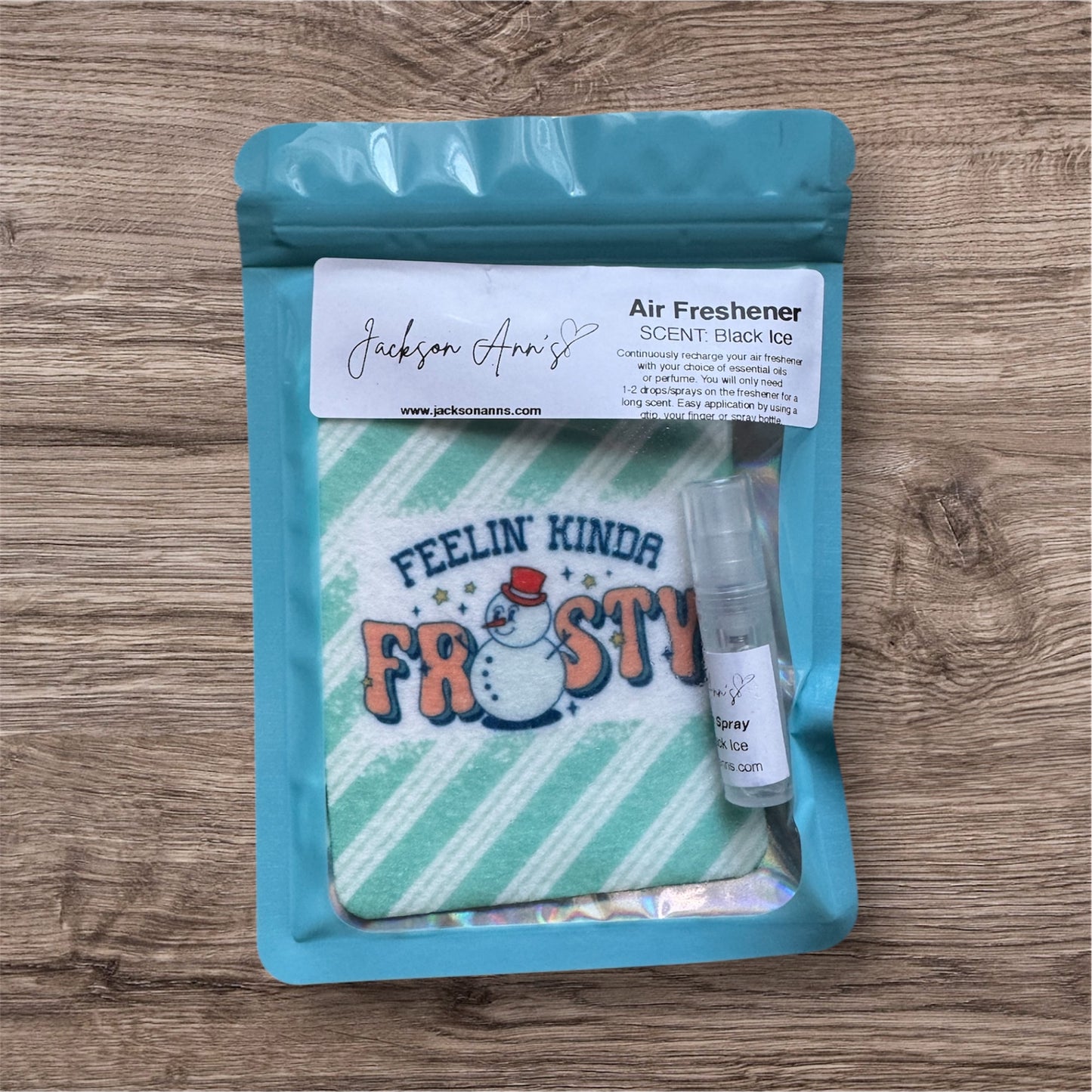 Winter Air Fresheners with Mini Spritz Spray